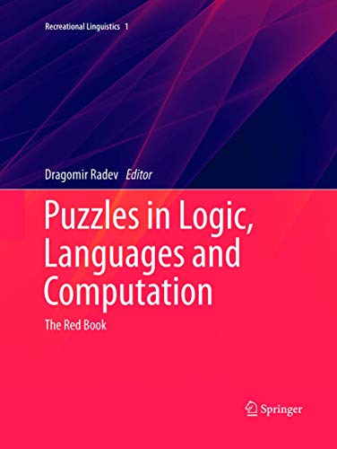 Stock image for Puzzles in Logic; Languages and Computation : The Red Book for sale by Ria Christie Collections