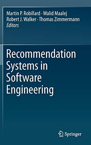 9783642451348: Recommendation Systems in Software Engineering