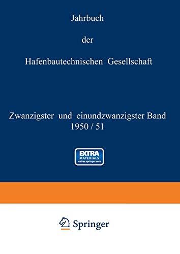 9783642458224: 1950/51: 20 /21 (Jahrbuch der Hafenbautechnischen Gesellschaft)