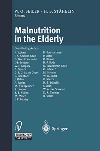 9783642470752: Malnutrition in the Elderly