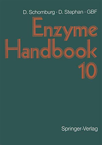 9783642477553: Enzyme Handbook 10: Class 1.1: Oxidoreductases