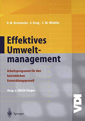 Stock image for Effektives Umweltmanagement for sale by Kennys Bookshop and Art Galleries Ltd.