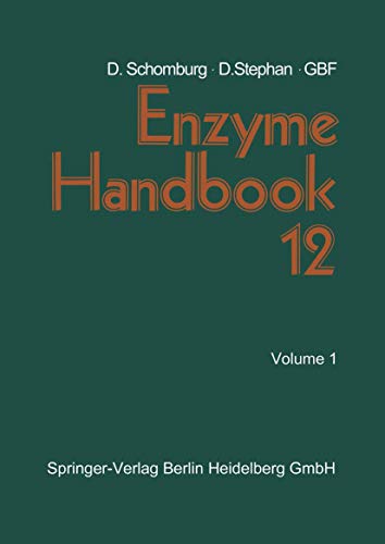 Beispielbild fr Enzyme Handbook 12 : Class 2.3.2  2.4 Transferases zum Verkauf von Buchpark