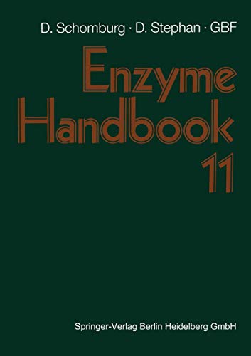 Stock image for Enzyme Handbook : Volume 11: Class 2.1 - 2.3 Transferases for sale by Buchpark