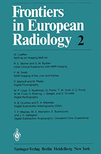 Stock image for Frontiers in European Radiology for sale by Revaluation Books