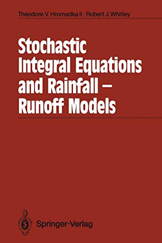 9783642493119: Stochastic Integral Equations and Rainfall-Runoff Models