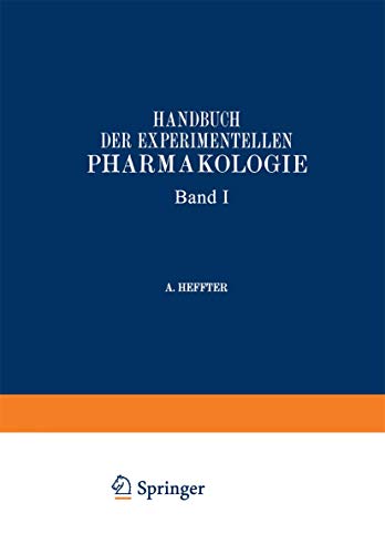 Stock image for Pyridin, Chinolin, Chinin, Chininderivate. Cocaingruppe. Curare und Curarealkaloide. Veratrin und Protoveratrin. Aconitingruppe. Pelletierin. . Pharmakologie, 2/1) (German Edition) for sale by Lucky's Textbooks