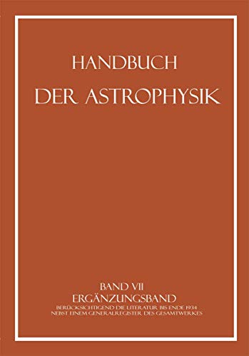 9783642506451: Ergnzungsband: Bercksichtigend die Literatur bis ende 1934 nebst einem Generalregister des Gesamtwerkes (German Edition)