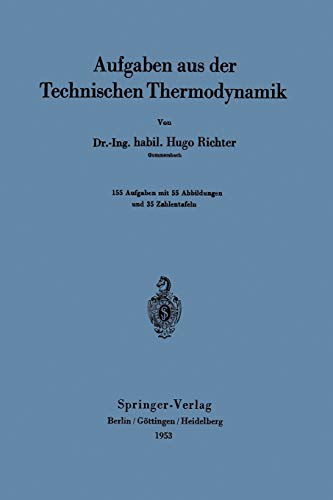 Imagen de archivo de Aufgaben aus der Technischen Thermodynamik a la venta por Chiron Media