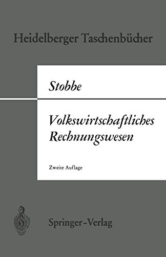 9783642533600: Volkswirtschaftliches Rechnungswesen (Heidelberger Taschenbcher) (German Edition): 14