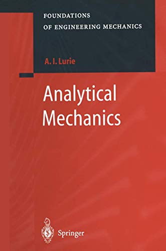 Imagen de archivo de Analytical Mechanics a la venta por Revaluation Books