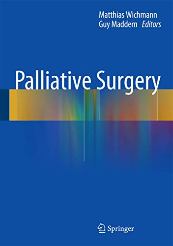 Stock image for Palliative Surgery. for sale by Antiquariat im Hufelandhaus GmbH  vormals Lange & Springer