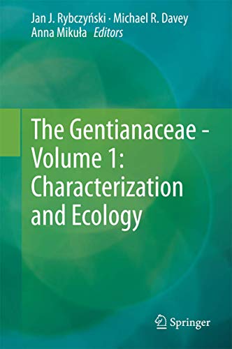9783642540097: The Gentianaceae - Volume 1: Characterization and Ecology