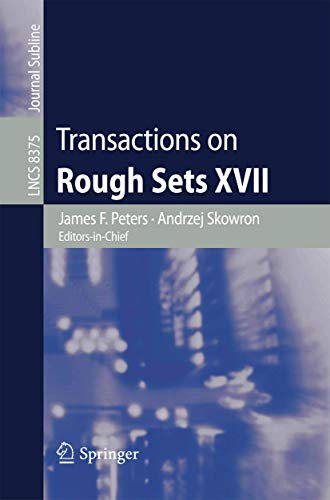 Beispielbild fr Transactions on Rough Sets XVII zum Verkauf von Buchpark
