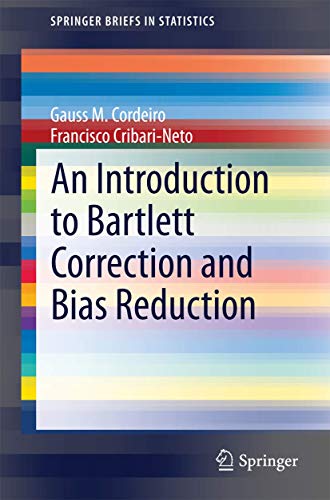 Beispielbild fr An Introduction to Bartlett Correction and Bias Reduction zum Verkauf von Revaluation Books