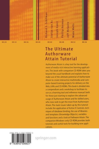 9783642598821: The Ultimate Authorware Attain Tutorial: An Interactive Book and CD Package