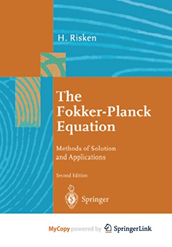 9783642615450: The Fokker-Planck Equation: Methods of Solution and Applications