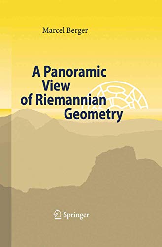 9783642621215: A Panoramic View of Riemannian Geometry