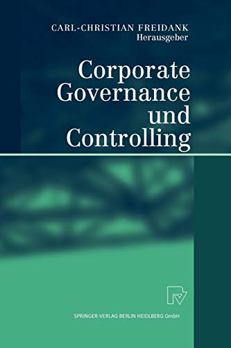 Stock image for Corporate Governance und Controlling for sale by Chiron Media