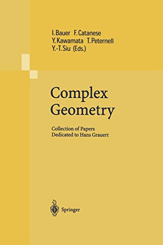 Beispielbild fr Complex Geometry : Collection of Papers Dedicated to Hans Grauert zum Verkauf von Blackwell's