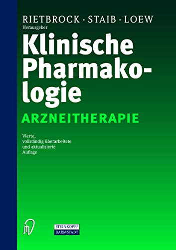 Beispielbild fr Klinische Pharmakologie Arzneitherapie zum Verkauf von Buchpark