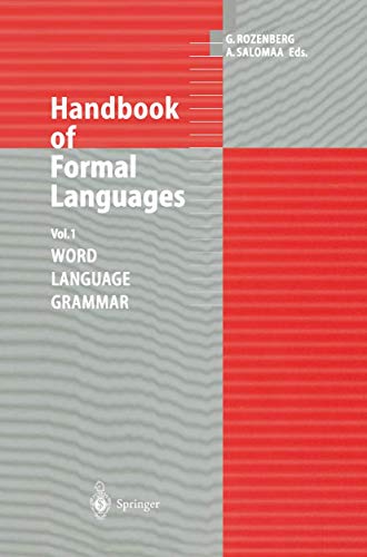 9783642638633: Handbook of Formal Languages: Volume 1 Word, Language, Grammar