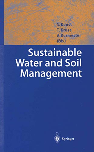 9783642639616: Sustainable Water and Soil Management