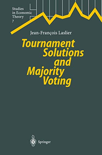 Stock image for Tournament solutions and majority voting. for sale by Antiquariat im Hufelandhaus GmbH  vormals Lange & Springer