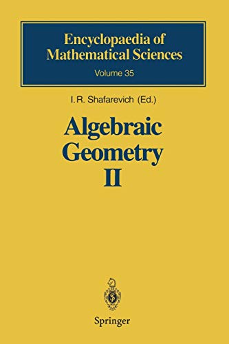 9783642646072: Algebraic Geometry II: Cohomology of Algebraic Varieties. Algebraic Surfaces: 35
