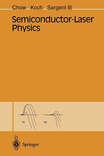 Beispielbild fr Semiconductor-Laser Physics zum Verkauf von Mispah books