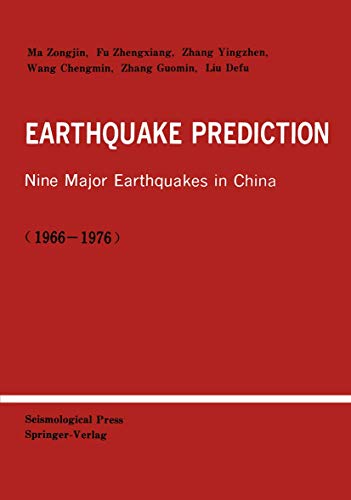 Stock image for Earthquake Prediction for sale by Books Puddle