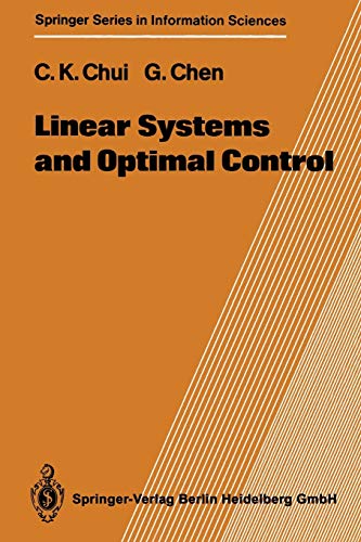 Beispielbild fr Linear Systems and Optimal Control (Springer Series in Information Sciences, 18) zum Verkauf von Ammareal