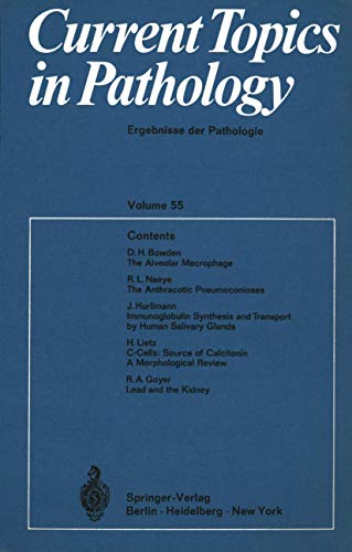 Imagen de archivo de Current Topics in Pathology / Ergebnisse der Pathologie (Current Topics in Pathology, 55) (German Edition) a la venta por Lucky's Textbooks