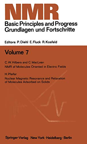 9783642653148: NMR Basic Principles and Progress / NMR Grundlagen und Fortschritte: 7