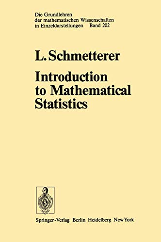 Introduction to Mathematical Statistics - L. Schmetterer