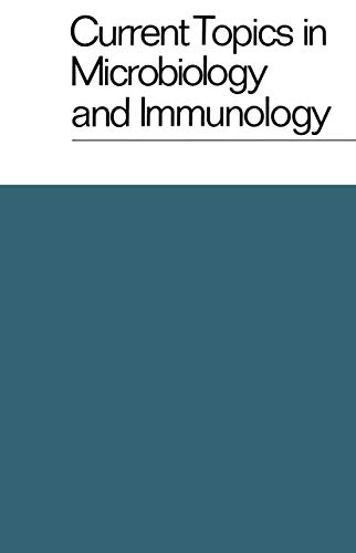 9783642658778: Current Topics in Microbiology and Immunology / Ergebnisse der Mikrobiologie und Immunittsforschung: Volume 65