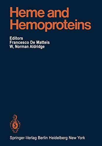Stock image for Heme and Hemoproteins (Handbook of Experimental Pharmacology, 44) for sale by Lucky's Textbooks