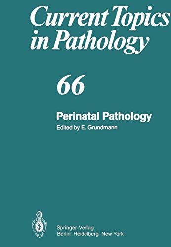 Stock image for Perinatal Pathology (Current Topics in Pathology) for sale by Revaluation Books