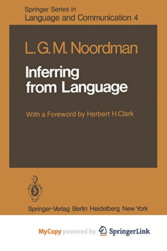 9783642673085: Inferring from Language