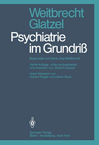 Beispielbild fr Psychiatrie im Grundri (German Edition) zum Verkauf von Lucky's Textbooks