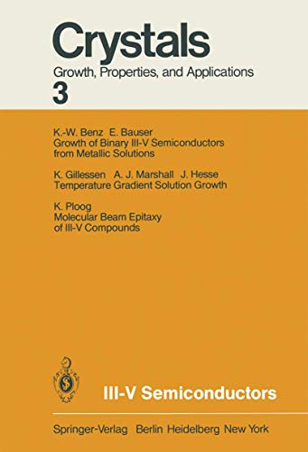 9783642676130: III-V Semiconductors: 3 (Crystals)