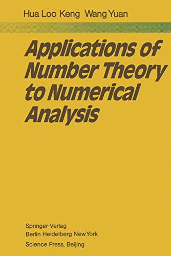 Applications of Number Theory to Numerical Analysis (9783642678318) by Hua, L.-K.; Wang, Y.