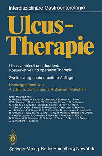 Beispielbild fr Ulcus-Therapie Ulcus ventriculi und duodeni: Konservative und operative Therapie zum Verkauf von Buchpark