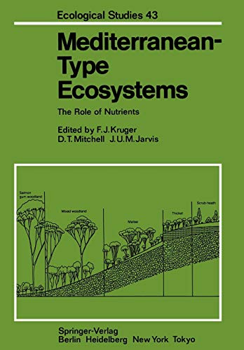 9783642689376: Mediterranean-type Ecosystems: The Role of Nutrients: 43