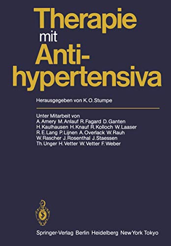 9783642690495: Therapie mit Antihypertensiva (German Edition)