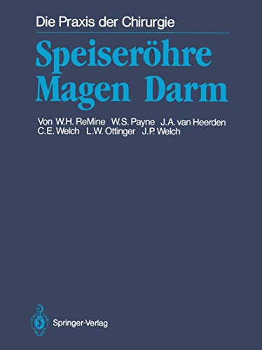 Beispielbild fr Speiserhre Magen Darm (Die Praxis der Chirurgie) (German Edition) zum Verkauf von Lucky's Textbooks
