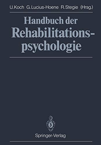 9783642731303: Handbuch der Rehabilitationspsychologie