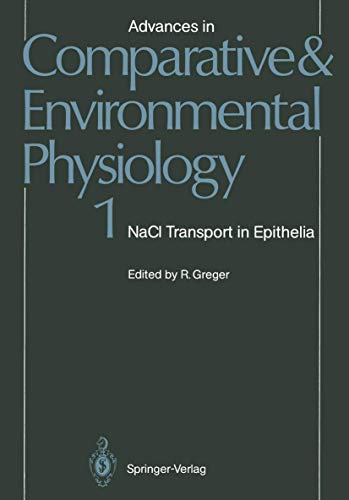 Beispielbild fr Nacl Transport in Epithelia (Advances in Comparative and Environmental Physiology) zum Verkauf von Revaluation Books
