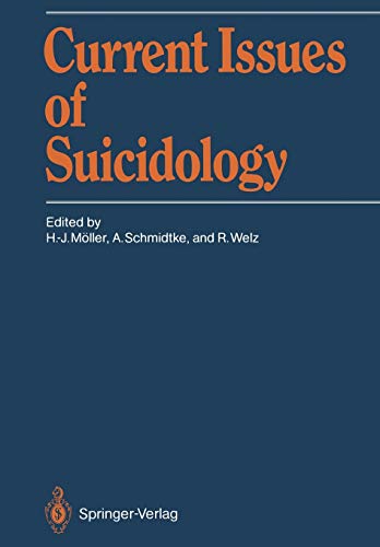 Imagen de archivo de Current Issues of Suicidology a la venta por Ria Christie Collections