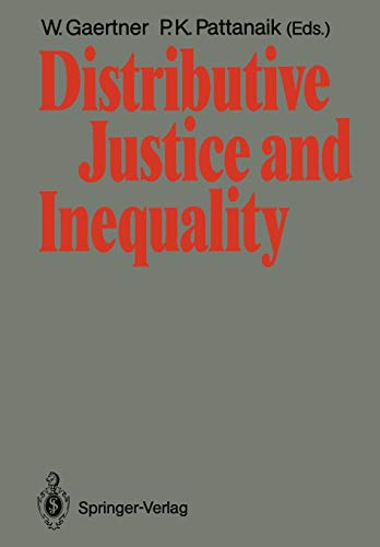Beispielbild fr Distributive Justice and Inequality: A Selection of Papers Given at a Conference, Berlin, May 1986 zum Verkauf von Lucky's Textbooks